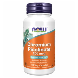 Хром Пиколинат, Chromium Picolinate - 100caps 100-68-9961972-20 фото
