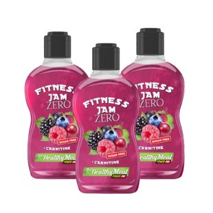 Фітнес Джем з Л-Карнітином, Fitnes Jam Sugar Free + L Carnitine - 200g Forest Fruit 2023-10-2109 фото