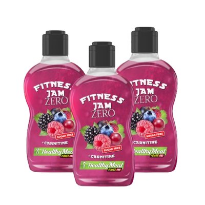 Fitnes Jam Sugar Free + L Carnitine - 200g Forest Fruit 2023-10-2109 фото