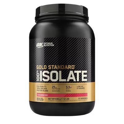 Gold Standart 100% Isolate - 930g Strawberry 2022-10-0448 фото