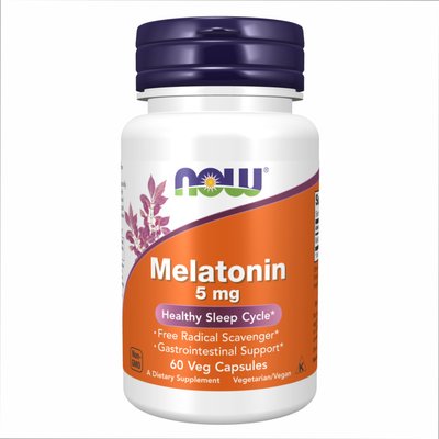 Melatonin 5 mg - 60 vcaps 100-95-2342189-20 фото