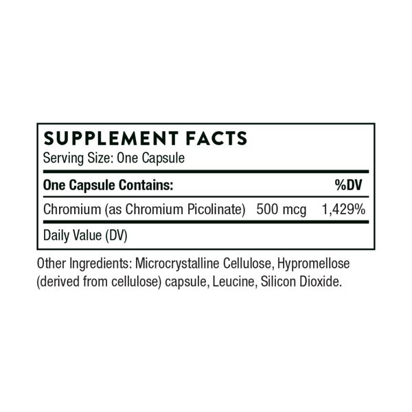 Chromium Picolinate - 60 caps 2023-10-3070 фото