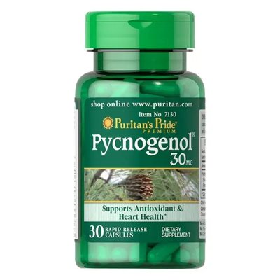 Pycnogenol 30 mg - 30caps 100-84-3840048-20 фото