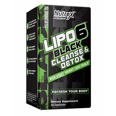 Lipo-6 Black Cleanse Detox - 60ct 100-77-1174767-20 фото