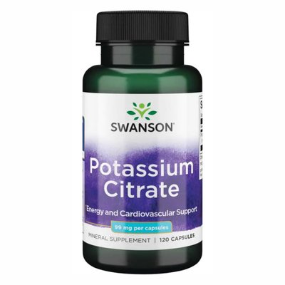 Potassium Citrate 99mg - 120caps 100-12-6334645-20 фото