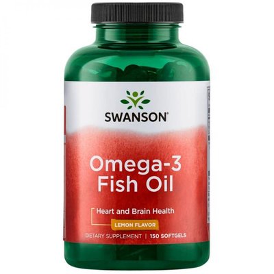 Omega-3 Fish Oil 150 - softg Lemon 100-90-2630965-20 фото
