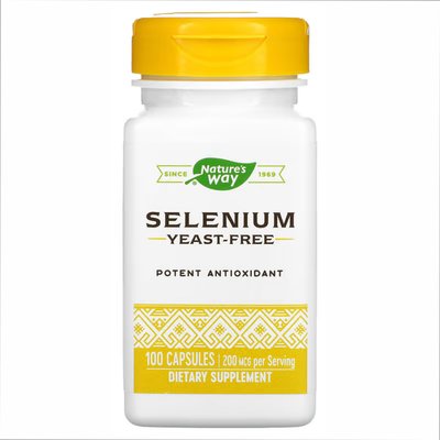 Selenium 200 mcg - 100 caps 2022-10-1109 фото