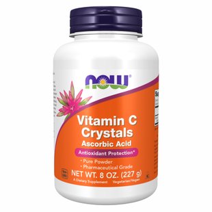 Вітамін С, Vitamin C Crystals - 227g (8oz) 2022-10-2574 фото