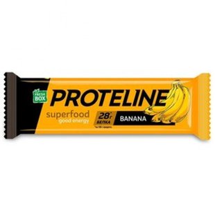 Протеїнові батончики, Fresh Box ProteLine - 24x40g Banan 100-15-2673733-20 фото