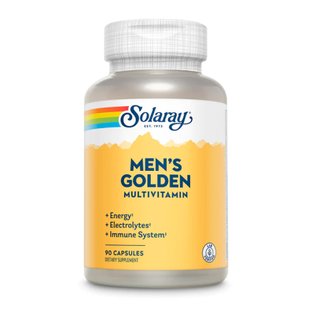 Чоловічі мультивітаміни, Men's Golden Multi-Vitamin - 90 caps 2023-10-2135 фото