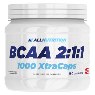 BCAA 2-1-1 1000 XtraCaps -180 caps 100-43-3149671-20 фото