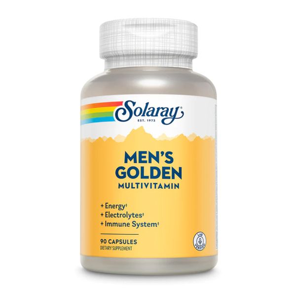 Men's Golden Multi-Vitamin - 90 caps 2023-10-2135 фото