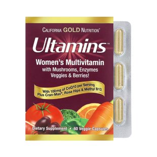 Ultamins Wooman Multivitamin - 60 vcaps 2023-10-2752 фото