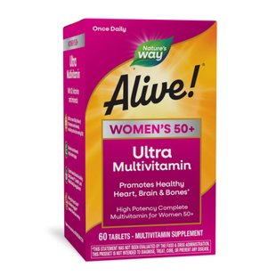 Мультивітаміни для жінок 50+, Once Daily Women 50+ Ultra - 60 tabs 2022-10-1061 фото