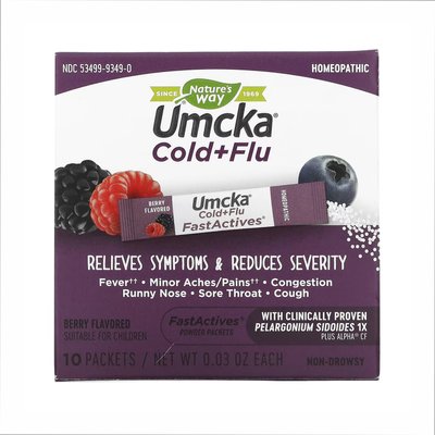 Umcka Cold & Flu Berry Fastactv - 10x.912g 2022-10-1111 фото