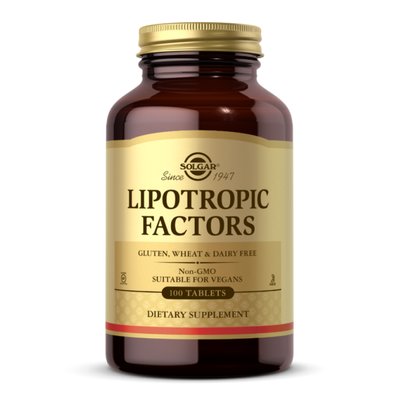 Lipotropic Factors - 100 Tabs 2022-10-1533 фото