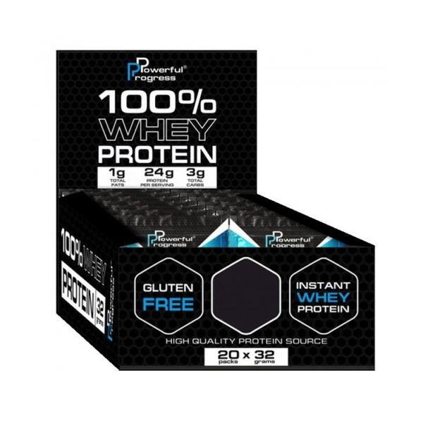 100% Whey Protein Instant MEGA BOX - 20x32g Chocolate 2022-09-9904 фото