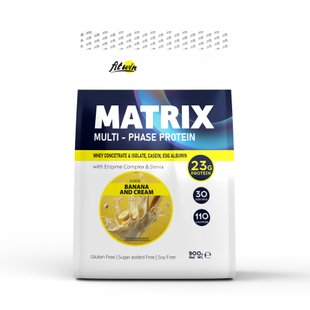 Сироватковий протеїн, Matrix - 900g Banana and Cream 2023-10-2055 фото