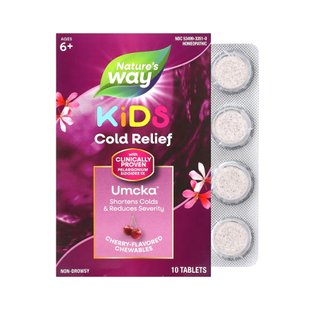 Засіб від застуди, Umcka Coldcare Cherry Kids -10 chew tabs 2022-10-1112 фото
