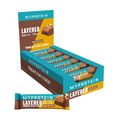 Retail Layered Bar - 12x60g Chocolate Peanut Pretzel 2022-09-0708 фото