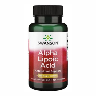 Alpha Lipoic Acid 100 mg - 120caps 100-76-7937499-20 фото