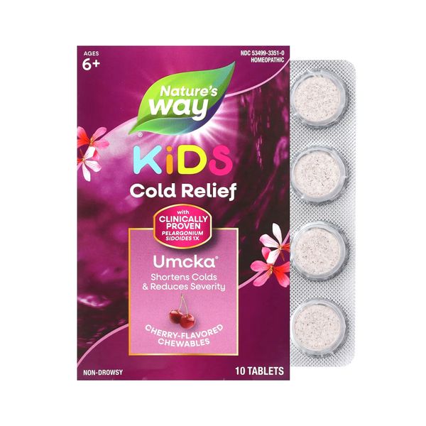 Umcka Coldcare Cherry Kids -10 chew tabs 2022-10-1112 фото