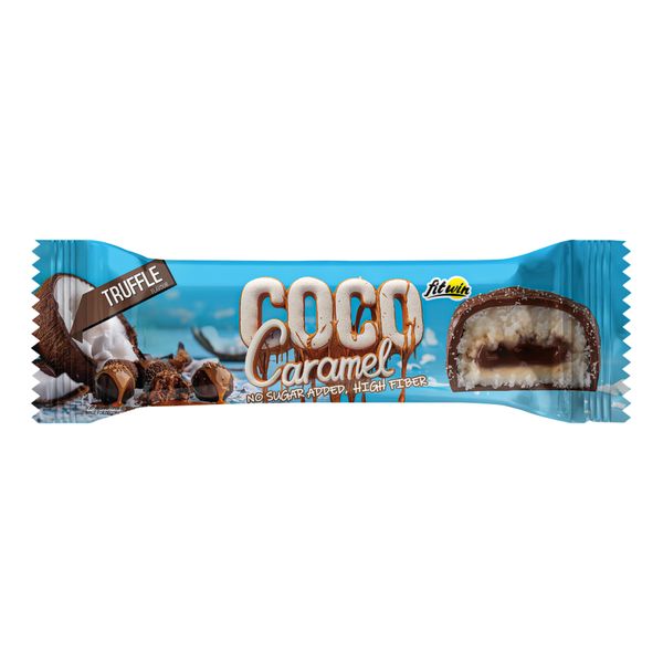 Фітнес батончики, Coco Caramel - 20x40g Truffle 2023-10-2669 фото