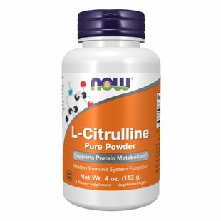 Л Цитрулин, L-Citrulline Powder - 113g 2022-10-1425 фото