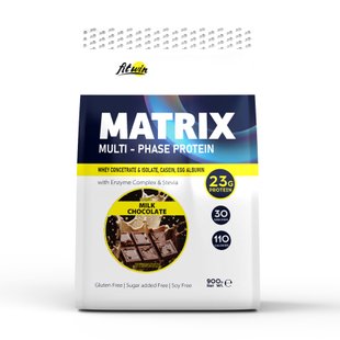 Протеїнові батончики, Matrix - 900g Milk Chocolate 2023-10-2057 фото