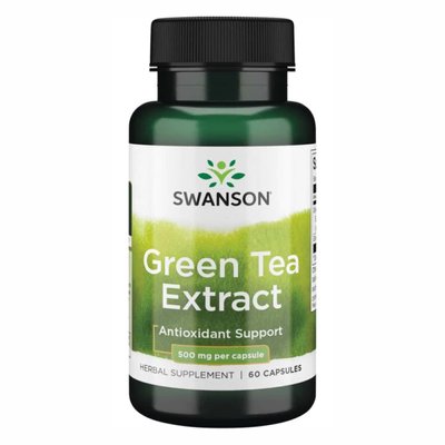 Green Tea Extract 500 mg - 60caps 100-72-2042954-20 фото