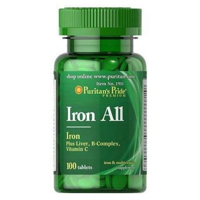 Iron All Iron - 100tabs 100-96-5175931-20 фото