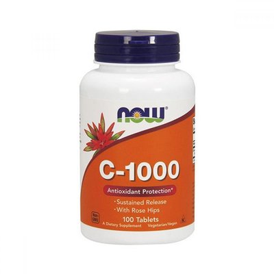 Vitamin C-1000 with Rose Hips - 100tabs 100-99-4949510-20 фото