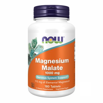 Magnesium Malate 1000mg - 180 tabs 2022-10-0031 фото