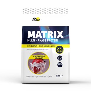Сироватковий протеїн, Matrix - 900g Strawberry Yogurt 2023-10-2058 фото