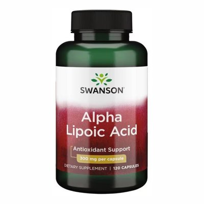 Alpha Lipoic Acid 300 mg - 120caps 100-48-0650158-20 фото