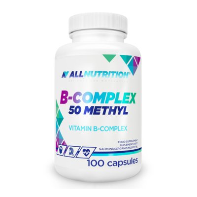 B-Complex 50 Methyl - 100 caps 2022-09-0476 фото