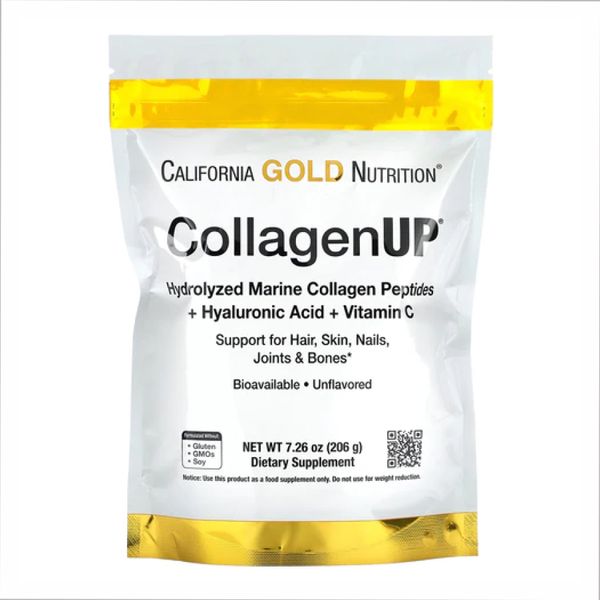 Морський колаген California Gold Nutrition, Collagen UP - 206g 2022-10-0766 фото