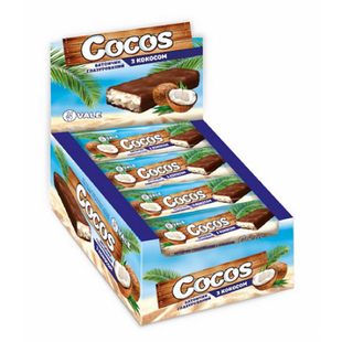 Кокосові батончики, Cocos Bar - 25x35g 100-44-7560294-20 фото