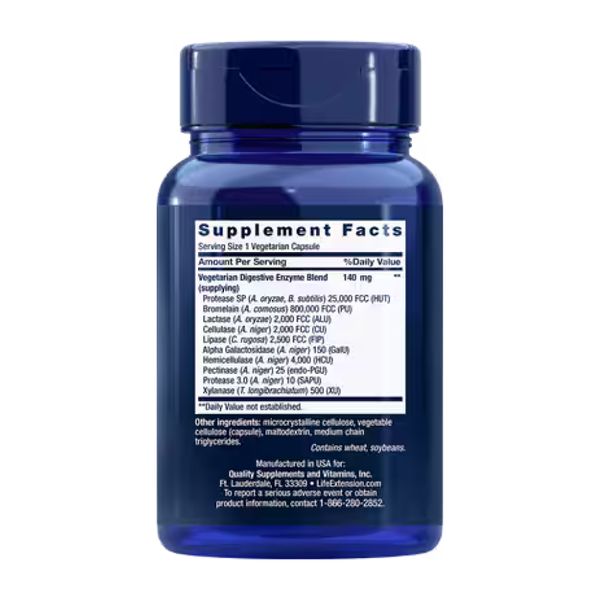 Травные энзимы, Enhanced Super Digestive Enzymes - 60 veg caps 2023-10-2659 фото