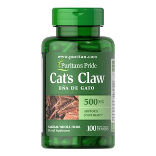 Кошачий коготь, Cats Claw 500mg - 100caps 2022-09-0720 фото