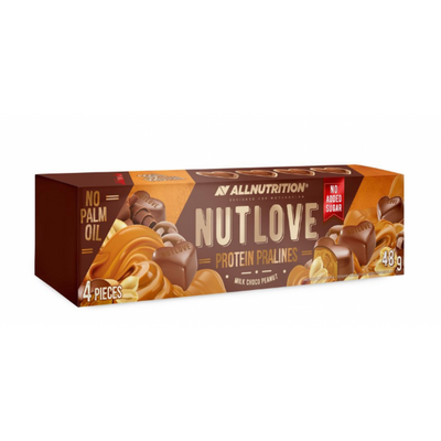 Nut Love 4Pieces - 48g Milk Choco Peanut 100-87-6794396-20 фото