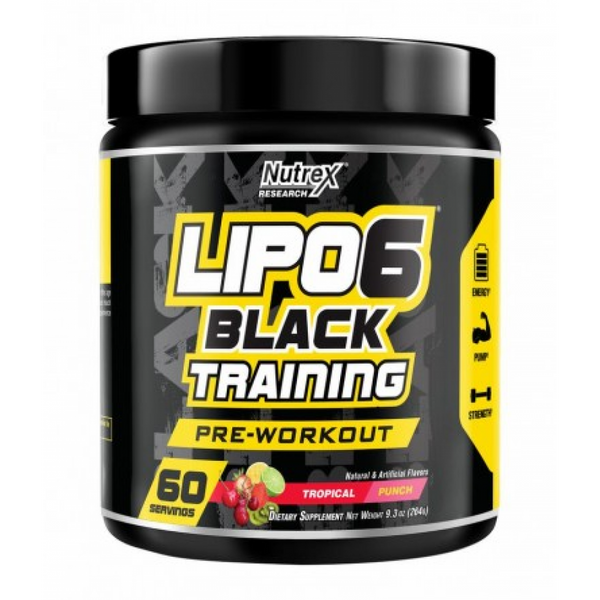 Комплекс амінокислот, Lipo-6 Black Training - 60serv Tropical Punch 100-84-1554148-20 фото