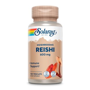 Гриб Рейші, Reishi Mushroom 600mg - 100ct 2023-10-2128 фото