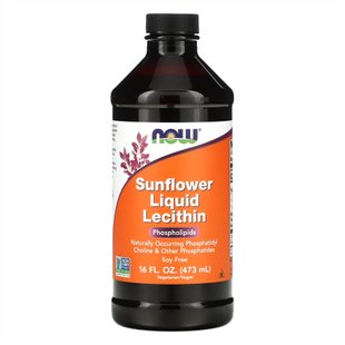 Соняшниковий Лецитин, Sunflower Liquid Lecithin - 16 fl oz 2022-10-0686 фото