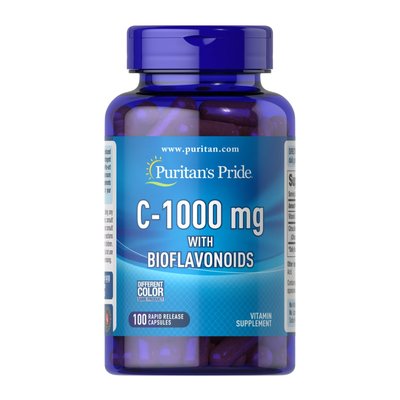 Vitamin C-1000 Bioflavonoids - 100 caps 2023-10-2093 фото