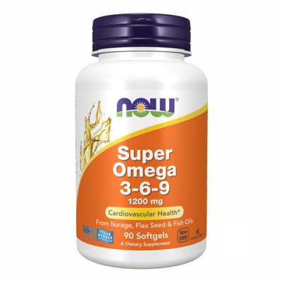 Super Omega 3-6-9 1200 mg - 90 sgels 2022-10-0068 фото