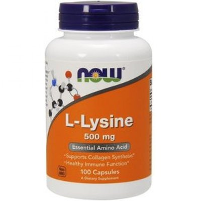 L-Lysine 500mg - 100tabs 100-98-8617493-20 фото