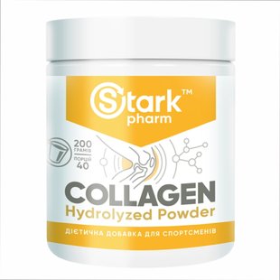 Гідролізований колаген, Collagen Hydrolyzed Powder - 200g 100-49-2833461-20 фото