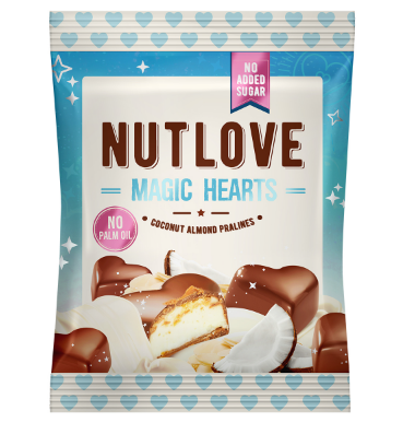 Nut Love Magic Hearts - 100g Choco Nut Pralines 2022-09-0092 фото