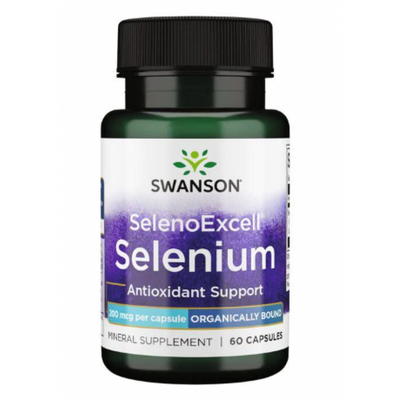 Selenoexcell Selenium 200mcg - 60caps 100-90-5975841-20 фото